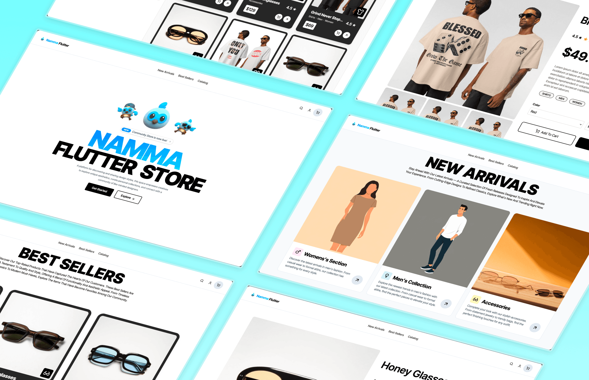 NM Store Project Collage
