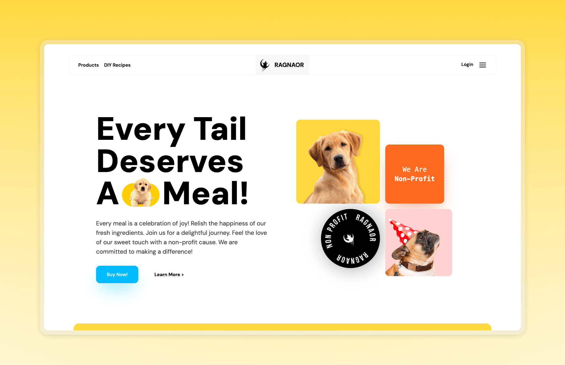 Ragnour Redesigned Website