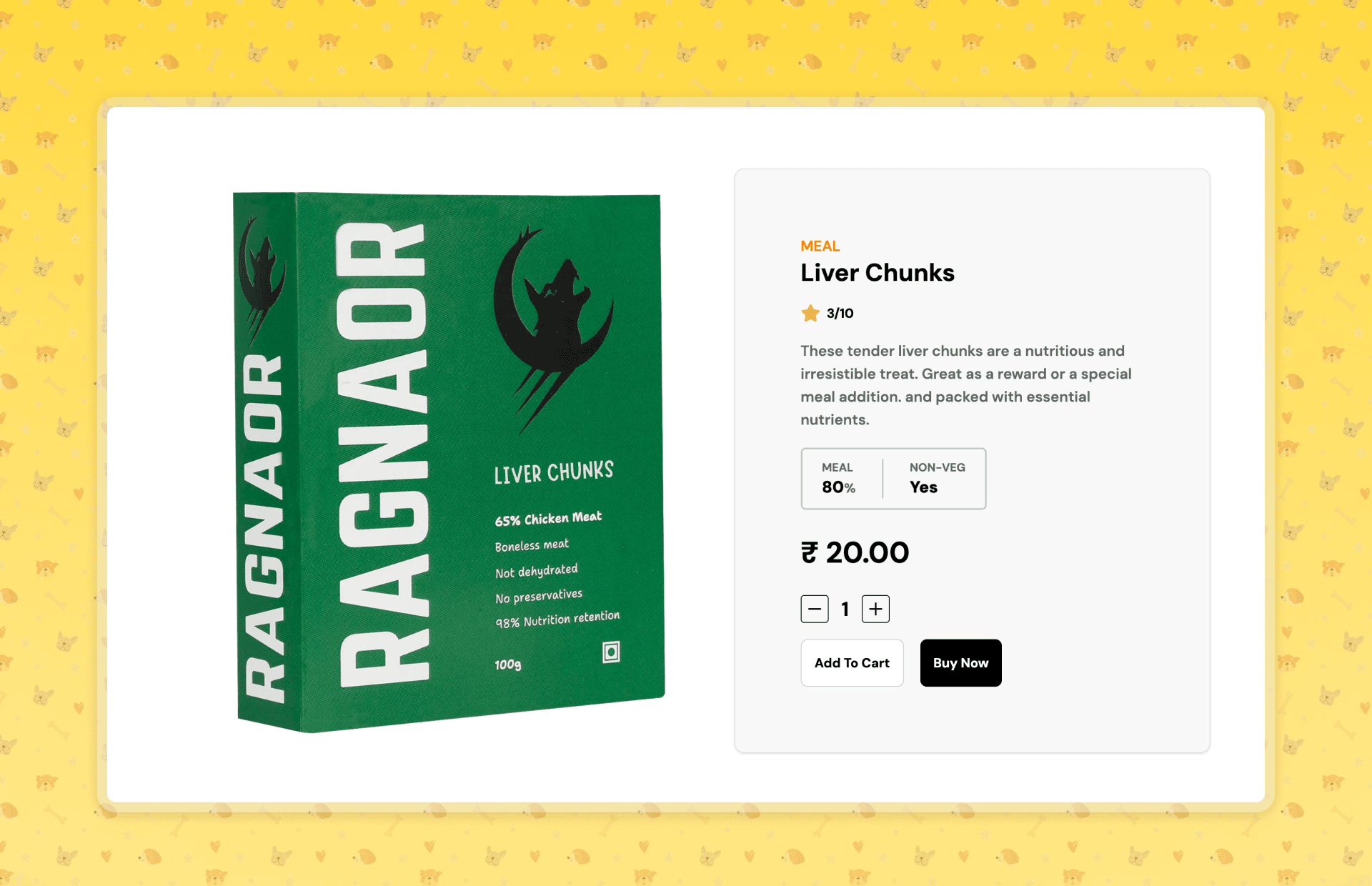Individual Product Page